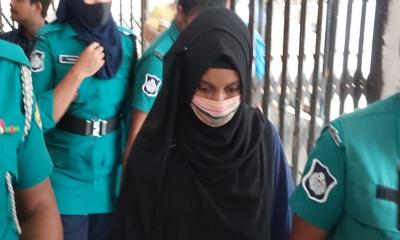 জাহিদুল হত্যা মামলায় গ্রেপ্তার ফারিয়া তিন দিনের রিমান্ডে