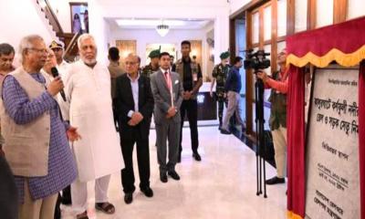 কালুরঘাট সেতুর ভিত্তিপ্রস্তর উন্মোচন করলেন প্রধান উপদেষ্টা