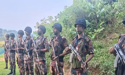 সীমান্তে ‘পুশ-ইন’ ঠেকাতে বিজিবির টহল জোরদার