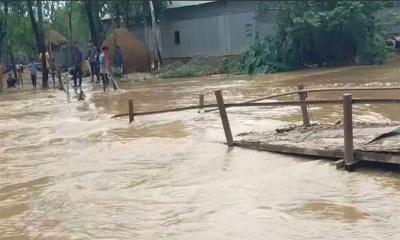 বন্যার শঙ্কায় ৪ জেলা, নদীর পানি বিপৎসীমার ওপরে