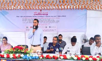ভূমি সেবায় স্বচ্ছতা, মানিকগঞ্জে জমকালো ভূমি মেলা