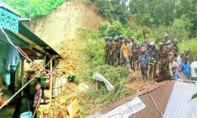 বাড়ছে বৃষ্টি, পাহাড়ধসের শঙ্কায় সিলেটবাসী