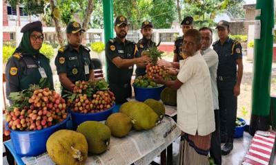 মাগুরা কারাগারে মৌসুমি ফল উৎসব