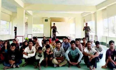 সিলেট সীমান্তে ফের ৮২ জনকে পুশইন