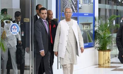 টোকিও থেকে ঢাকার পথে প্রধান উপদেষ্টা