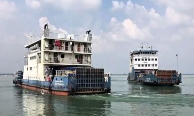 দৌলতদিয়া-পাটুরিয়া নৌরুটে লঞ্চ চলাচল শুরু