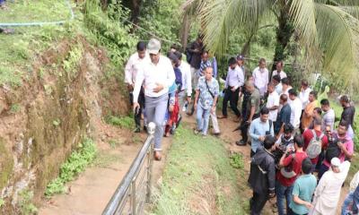 টানা বৃষ্টিতে পাহাড় ধসের শঙ্কা, প্রস্তুত রাঙামাটি প্রশাসন