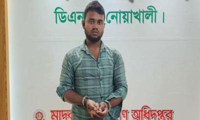 সুবর্ণচরে ৮ হাজার ইয়াবাসহ যুবক গ্রেপ্তার