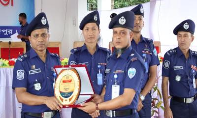 চাঁদপুর জেলার শ্রেষ্ঠ ওসি ফরিদগঞ্জের শাহ্ আলম