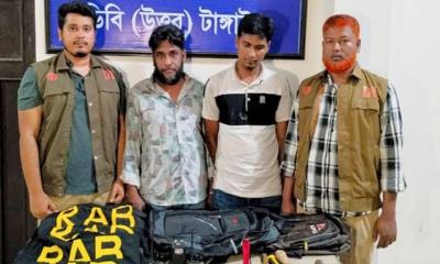 র‍্যাবের পোশাক পরে তেলভর্তি ট্রাক ডাকাতি, গ্রেপ্তার ২