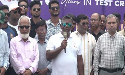 ক্রিকেটের হারানোর ঐতিহ্য ফেরানোর ঘোষণা বিসিবি সভাপতির