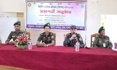 খাগড়াছড়িতে ভিডিপি মৌলিক প্রশিক্ষণের সমাপনী ও পুরস্কার বিতরণ