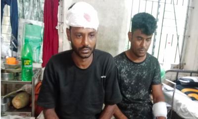 জমি বিরোধে একই পরিবারের ৬ জনকে পিটিয়ে ও কুপিয়ে জখম