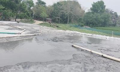 মহেশপুর জব্দকৃত বালু ১ লাখ ১০ হাজার টাকায় নিলাম