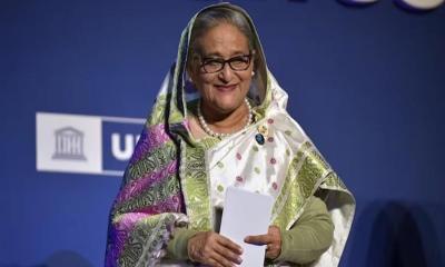 জলবায়ুতে ক্ষতিগ্রস্তদের পাশে রাখার আহ্বান প্রধানমন্ত্রীর