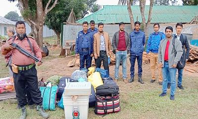 সাজেকে হেলিকপ্টারে পৌছানো হয়েছে নির্বাচনী সরঞ্জাম