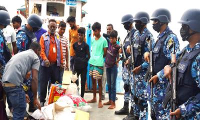 ঈদ-উল-আযহা উপলক্ষে ভোলায় নৌ-নিরাপত্তায় কাজ শুরু করেছে কোস্টগার্ড