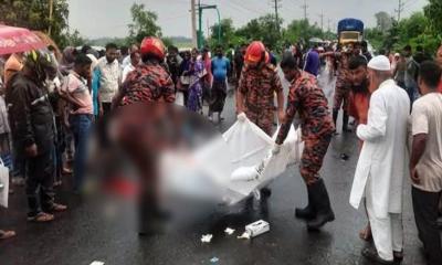 আদমদীঘিতে ট্রাক-মোটরসাইকেল সংঘর্ষে নিহত ৩