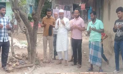 কর্ণফুলীতে জুলধা বদুপণ্ডিতের বাড়ি সড়ক পরিদর্শনে জামায়াত নেতৃবৃন্দ