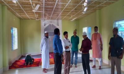 অমরপুর আশ্রয়ণবাসী পেলো দৃষ্টিনন্দন মসজিদ