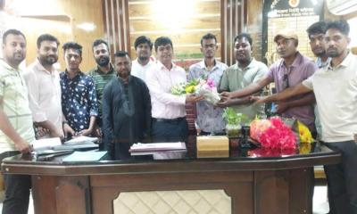 দীঘিনালায় সাংবাদিকদের সঙ্গে নবাগত ইউএনও’র মতবিনিময়