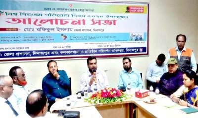 সমন্বিত প্রচেষ্টার মাধ্যমে শিশুশ্রম প্রতিরোধ করতে হবে