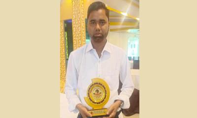 দিরাইয়ের খোরশেদ আলম জেলার শ্রেষ্ঠ উপসহকারী কৃষি কর্মকর্তা নির্বাচিত