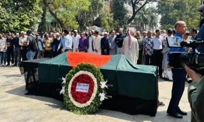 প্রধানমন্ত্রীর প্রেস সচিব ইহসানুল করিমের জানাজা সম্পন্ন