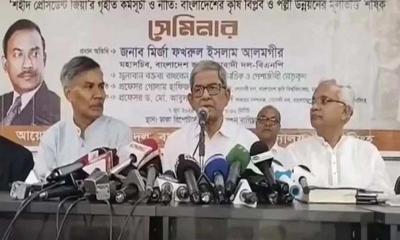এবারের বাজেট কালো টাকা সাদা করার বাজেট: মির্জা ফখরুল