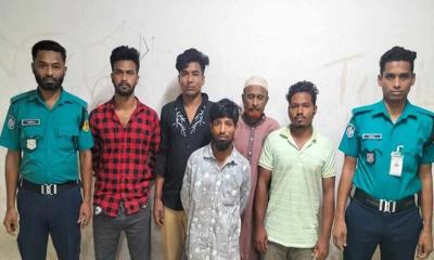 মোহাম্মদপুরে বিশেষ অভিযানে গ্রেফতার ৬