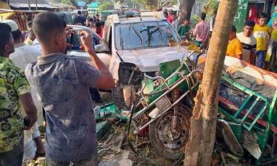 চিকিৎসকের গাড়ির ধাক্কায় অটোরিকশা চালক নিহত