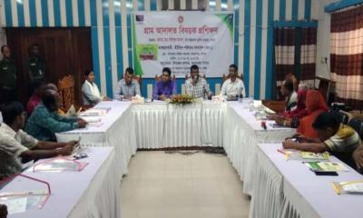 অভয়নগরে গ্রাম আদালত বিষয়ক প্রশিক্ষণের সমাপ্তি