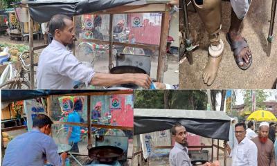নতুন স্বপ্নের পথে পঙ্গু হানিফ, পাশে দাড়ালেন ‘ইভেন্ট ৮৪’ গ্রুপ