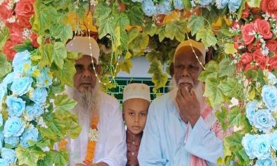৩৫ বছর ইমামতির পর পেলেন রাজকীয় সংবর্ধনা