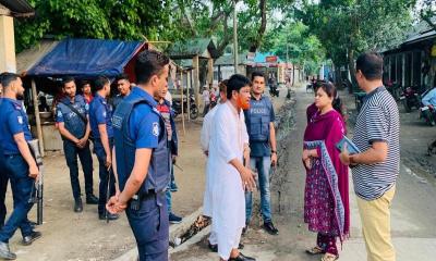 ধনবাড়ীতে আইনশৃঙ্খলা পরিস্থিতি রক্ষার্থে সহকারী পুলিশ সুপারের নির্দেশনা