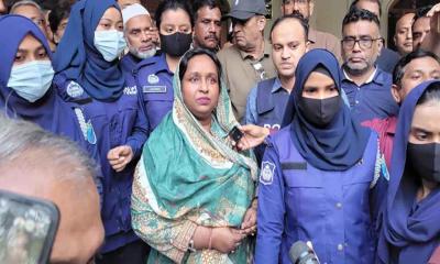 সাবেক মেয়র আইভী ২ দিনের রিমান্ডে