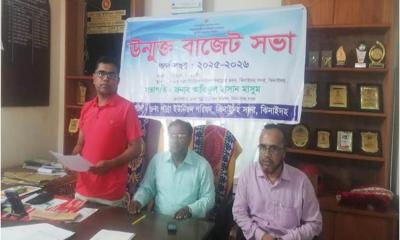 ঝিনাইদহের গান্না ইউনিয়নে উন্মুক্ত বাজেট ঘোষণা