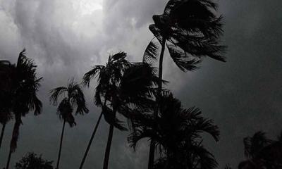 রাতের মধ্যে ১৭ জেলায় ঝড়ের সম্ভাবনা
