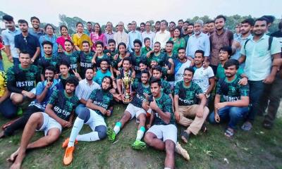 জাবির আন্তঃবিভাগ ফুটবলে চ্যাম্পিয়ন ইতিহাস বিভাগ