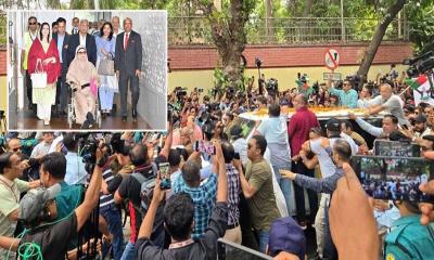 লাখো মানুষের ভালোবাসায় সিক্ত খালেদা জিয়া