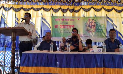 জাতীয় পুষ্টি সপ্তাহ উপলক্ষে লালমনিরহাটে মা সমাবেশ