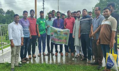 সবুজ সেবা যুব বিজ্ঞান সংঘের উদ্যোগে লক্ষাধিক খেজুর বীজ রোপণ