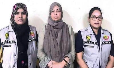 মাদারীপুর জেলা যুব মহিলা লীগের সভাপতি গ্রেপ্তার