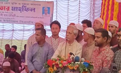 মহম্মদপুরে দোয়া ও ইফতার মাহফিল