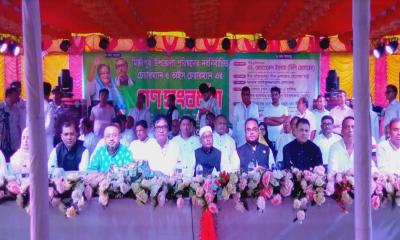নবনির্বাচিত উপজেলা চেয়ারম্যান ভাইস চেয়ারম্যানকে সংবর্ধনা