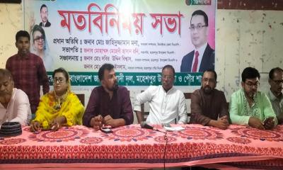 মহেশপুরে বিএনপির মতবিনিময় সভা অনুষ্ঠিত