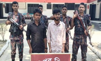 মহেশপুর সীমান্তে আটক ২ বাংলাদেশিকে ফেরত দিলো বিএসএফ