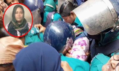 মমতাজকে আদালতে তোলার সময় ‘ফাইট্টা যায়’ স্লোগান