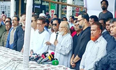 সঠিক সময়ে বর্তমান সরকারকে নির্বাচন দিতে হবে