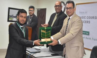 ন্যাশনাল ব্যাংকের ক্যাশ অফিসারদের প্রশিক্ষণ সম্পন্ন